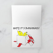 Gorilla Birthday Card Karte (Innenseite)