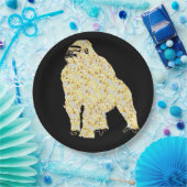 GORILLA BLING PAPPTELLER (Party)