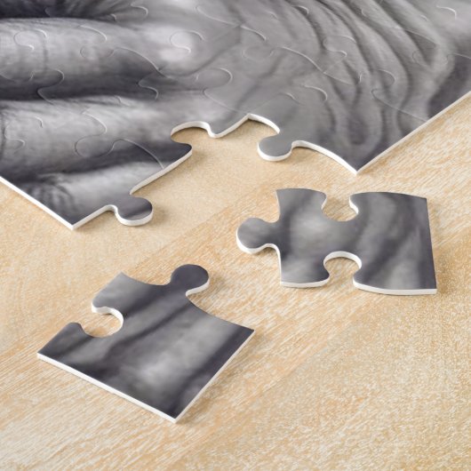 Gorilla Bodybuilder Pop Art Cartoon Zeichnend Puzzle (Seite)