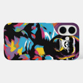 Gorilla Bodybuilder Pop Cartoon Case-Mate iPhone Hülle (Rückseite (Horizontal))