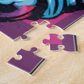 Gorilla Bodybuilder Pop Cartoon Puzzle (Seite)