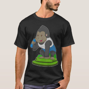 Gorilla Bodybuilding Dumbell T-Shirt