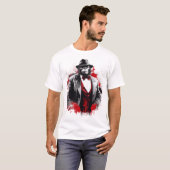 Gorilla Boss: Dapper Style und Street Swagger! T-Shirt (Vorne ganz)