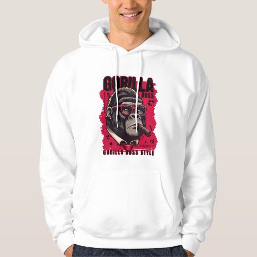 gorilla boss hoodie (Vorderseite)