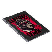 Gorilla Boss Lessons Learn Spiral Notebook  Notizblock (Rechte Seite)