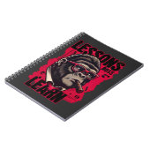 Gorilla Boss Lessons Learn Spiral Notebook  Notizblock (Linke Seite)