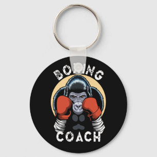 Gorilla Boxing Coach - Sporttrainer Schlüsselanhänger