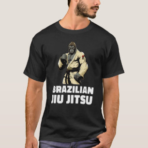 Gorilla Brazilian Jiu Jitsu und Grappling 1 T-Shirt