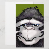 Gorilla Briefpapier (Vorne/Hinten)