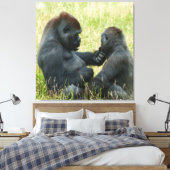 Gorilla Brothers Forever Leinwanddruck (Insitu (Schlafzimmer))