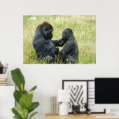 Gorilla Brothers Forever Poster (Heimbüro)