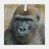 Gorilla Brothers - GoBros Ornament Aus Glas (Rückseite)