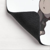 Gorilla Brüllender Affe Monkey Mousepad (Ecke)