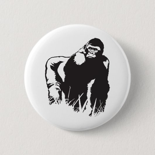 Gorilla Button (Vorderseite)