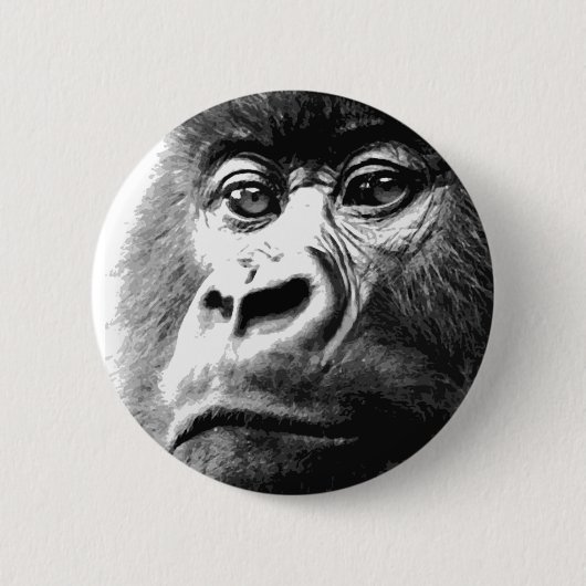 Gorilla Button (Vorderseite)