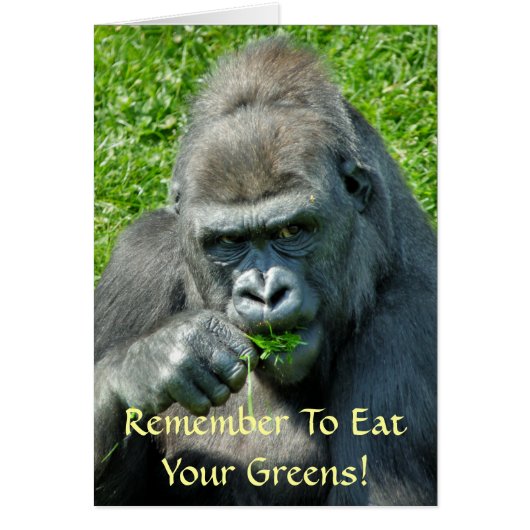 GORILLA CARD (Vorne)