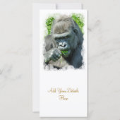GORILLA CARD (Vorderseite)