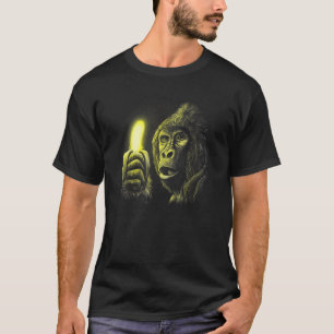 Gorilla Carried Banana Funny Monkey Kostüm Wild T-Shirt