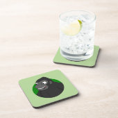 Gorilla Cartoon Drink Untersetzer (Rechte Seite)