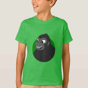 Gorilla Cartoon T - Shirt