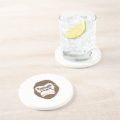 Gorilla Cartoon Zeichnend Getränkeuntersetzer (Seite)