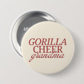 Gorilla Cheer Großma Button (Vorne & Hinten)