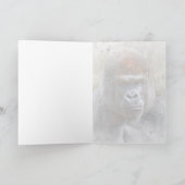 Gorilla Club Foto Locarno Karte (Innenseite)