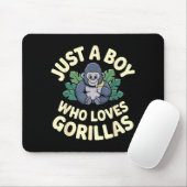 Gorilla Costume For Boys Men Kid Animal Lover Monk Mousepad (Mit Mouse)