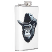 Gorilla Cowboy Flachmann (Rechts)