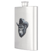 Gorilla Cowboy Flachmann (Links)