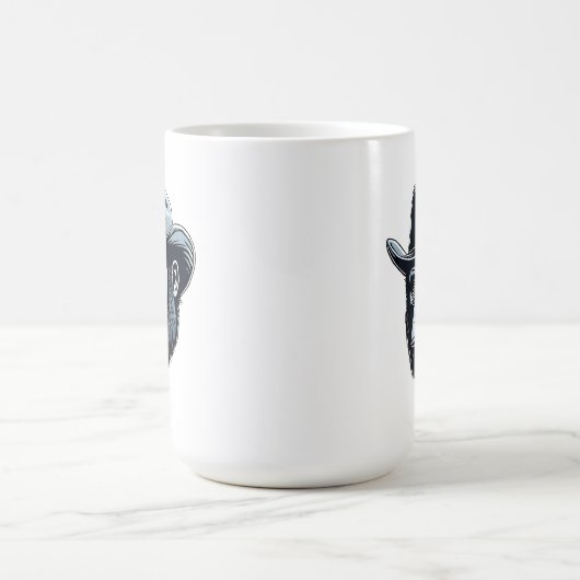 Gorilla Cowboy Kaffeetasse (Mittel)