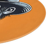 Gorilla Cowboy Schneidebrett (Ecke)