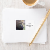 Gorilla Daydream Adressaufkleber (Insitu)