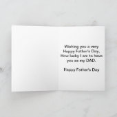 GORILLA - DER VATERTAGS-KARTE KARTE (Innenseite)