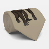 Gorilla-Digital-Kunst-Krawatte Krawatte (Gerollt)