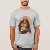 Gorilla Drink Beer T-Shirt (Vorderseite)