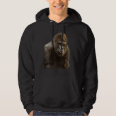 Gorilla  Endangered Silverback Gorilla Hoodie (Vorderseite)
