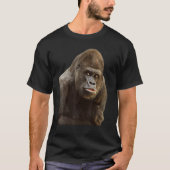 Gorilla Endangered Silverback Gorilla T-Shirt (Vorderseite)