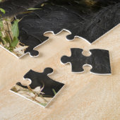 Gorilla, erwachsen mit jung puzzle (Seite)