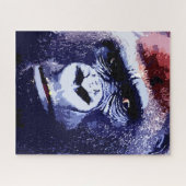 Gorilla Face Blue Pop Puzzle (Horizontal)