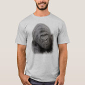 Gorilla Face Pattern T-Shirt (Vorderseite)