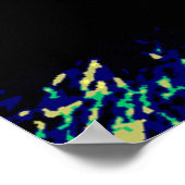 Gorilla Face Pop Art Poster Print. Gorilla Posters (Ecke)