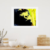 Gorilla Face Pop Art Poster Print. Gorilla Posters (Küche)