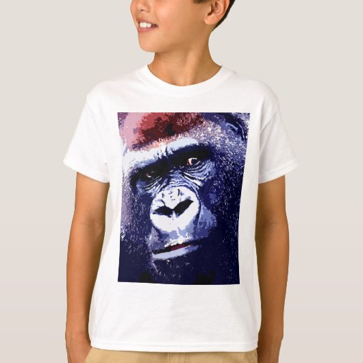 Gorilla Face T-Shirt (Vorderseite)