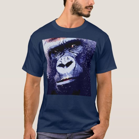 Gorilla Face T - Shirt (Vorderseite)