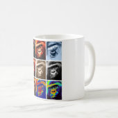 Gorilla Faces Kaffeetasse (VorderseiteRechts)