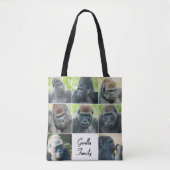 Gorilla-Familie Tasche (Vorderseite)