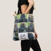 Gorilla-Familie Tasche (Von Nahem)