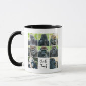 Gorilla-Familie Tasse (Links)