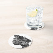 Gorilla Family coaster. ゴリラ家族のコースター GorillaLife Runder Pappuntersetzer (Vor Ort)